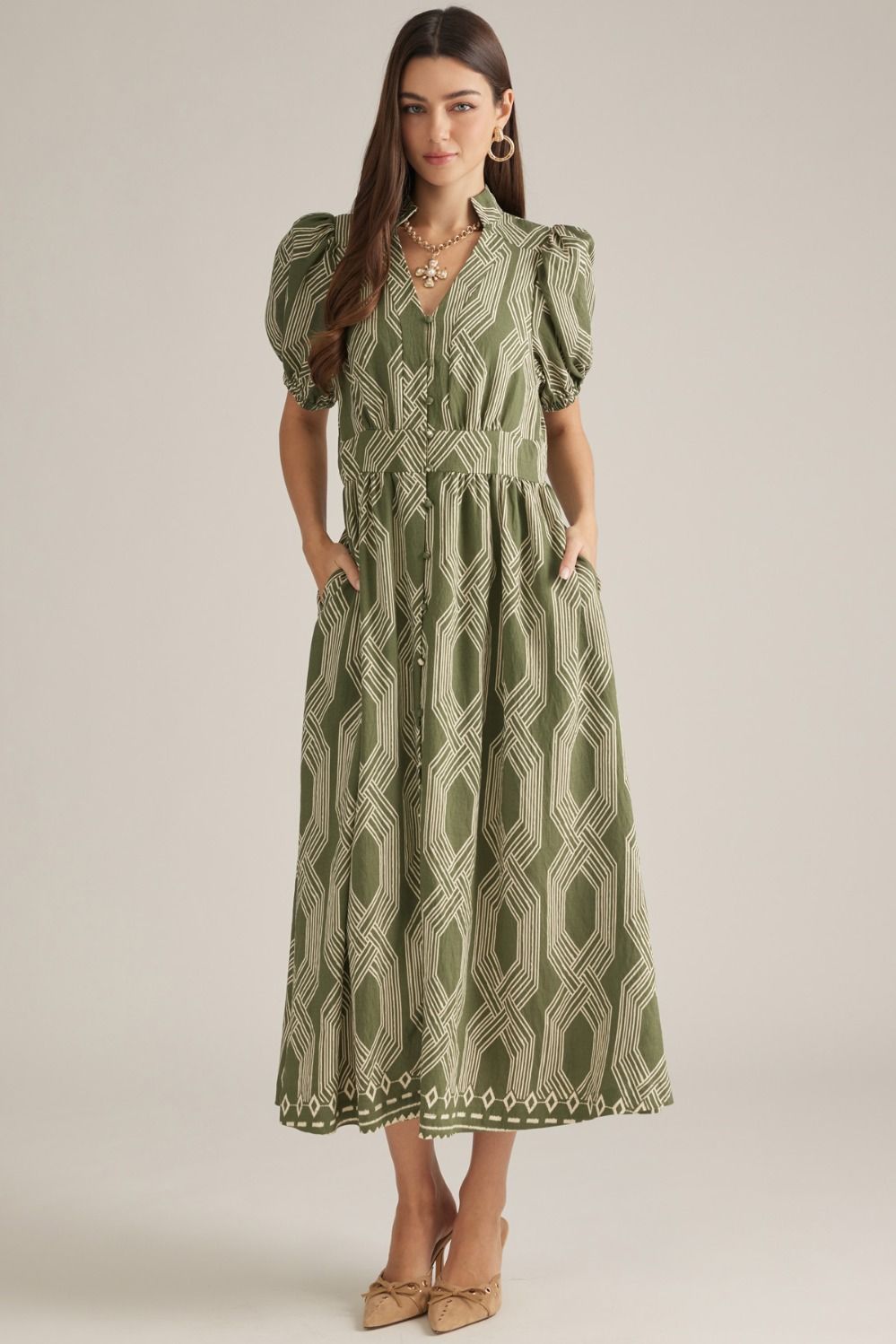 Stick Around Midi Dress