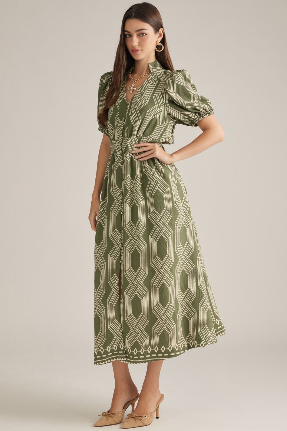 Stick Around Midi Dress